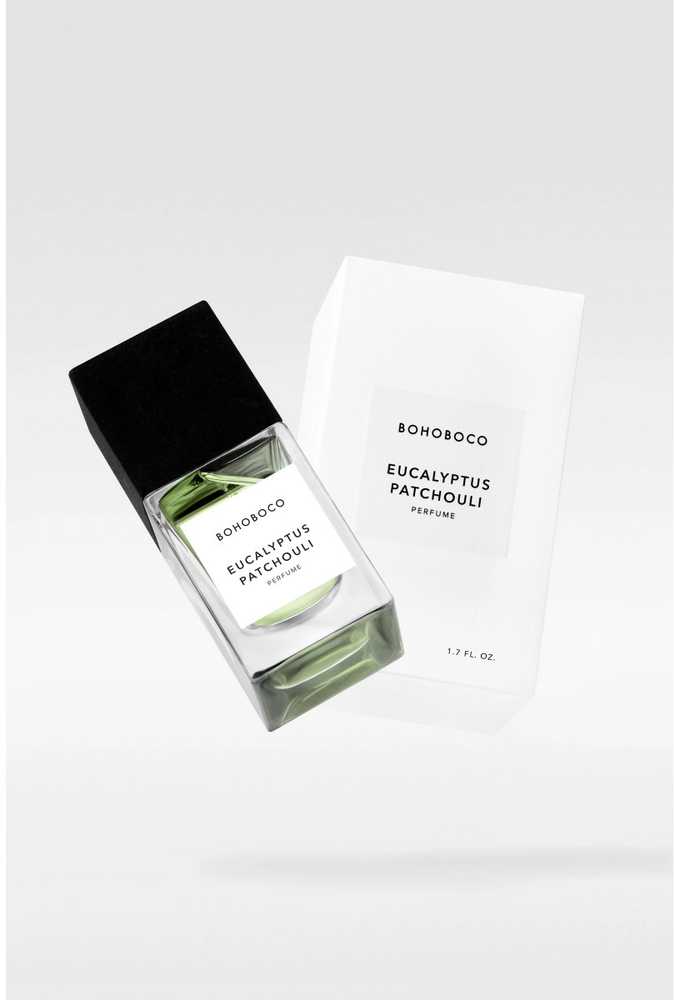 Bohoboco eukalipto ir pačiulių kvepalų ekstraktas, 50 ml