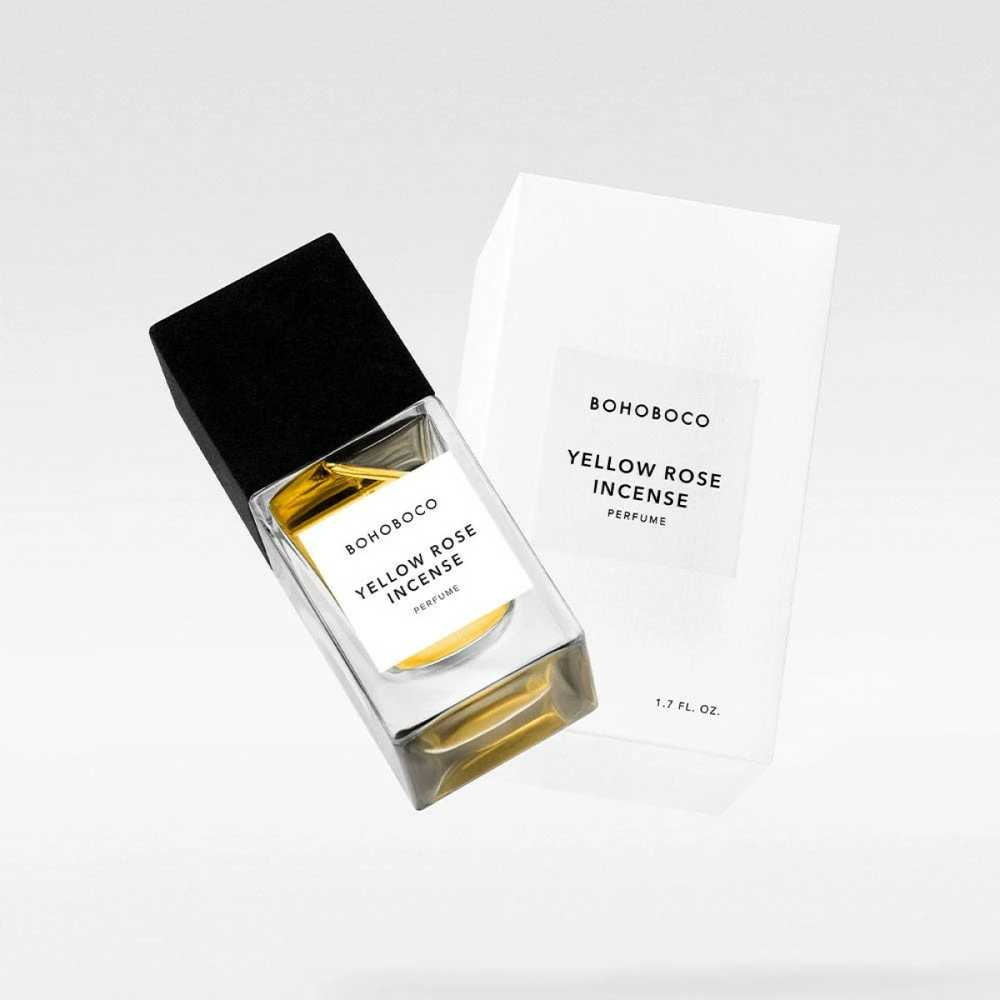 Bohoboco Geltona Rose Incense Extrait de Parfum, 50 ml