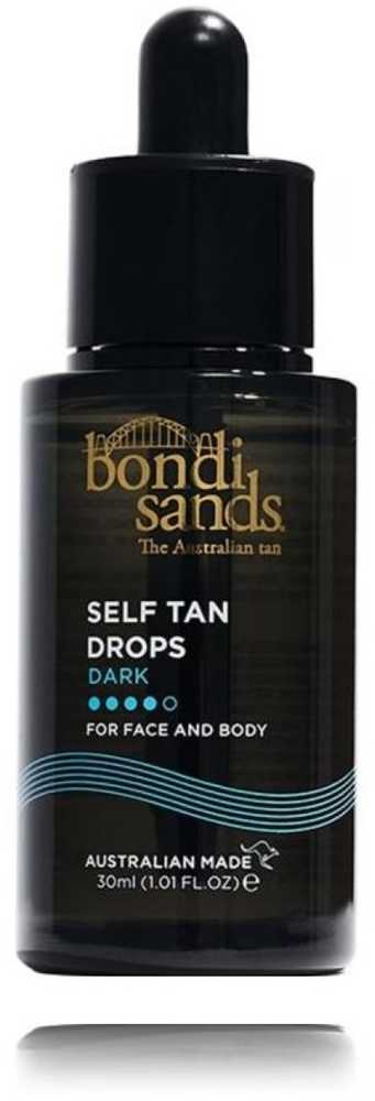 Bondi Sands Self Tan Drops savaiminio įdegio lašai veidui ir kūnui, atspalvis: Dark, 30 ml