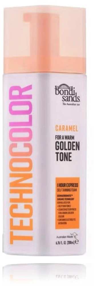 Bondi Sands Technocolour Caramel Self Tanning Foam savaiminio įdegio putos, 200 ml