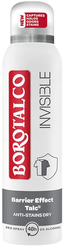 Borotalco Invisible purškiamas dezodorantas 150 ml