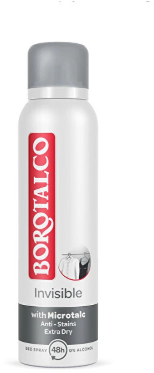 Borotalco Dezodorantas spray Invisible (Deo Purškiklis), 150 ml