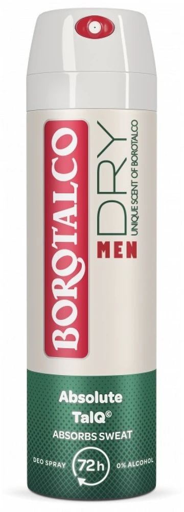 Borotalco Men Dry purškiamas dezodorantas 150 ml