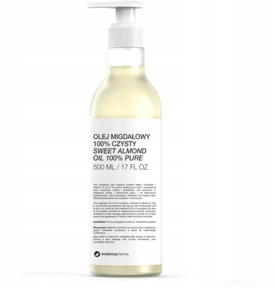 Botánicapharma Sweet Almond Oil migdolų aliejus 500ml