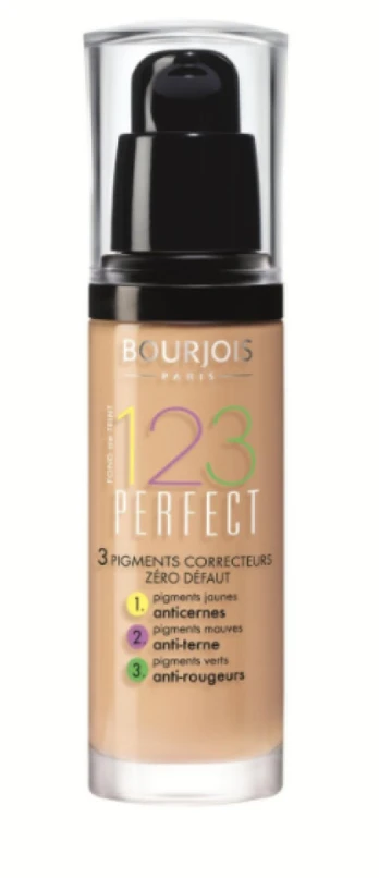Kreminė pudra Bourjois 1 2 3 Perfect Foundation 054 rusvai gelsvas 30ml