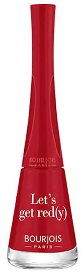 BOURJOIS Paris 1 Second Nagų lakas Moterims 9 ml, 09 LET'S GET RED(Y)