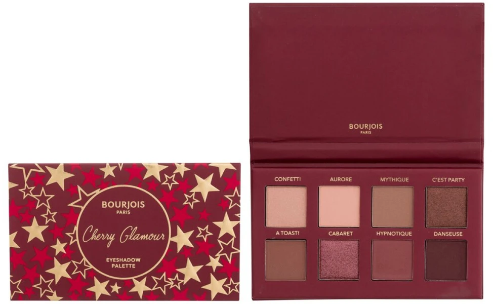 BOURJOIS Paris Cherry Glamour Eyeshadow Palette Akių šešėliai