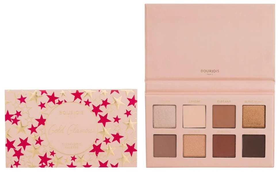 BOURJOIS Paris Gold Glamour Eyeshadow Palette Akių šešėliai