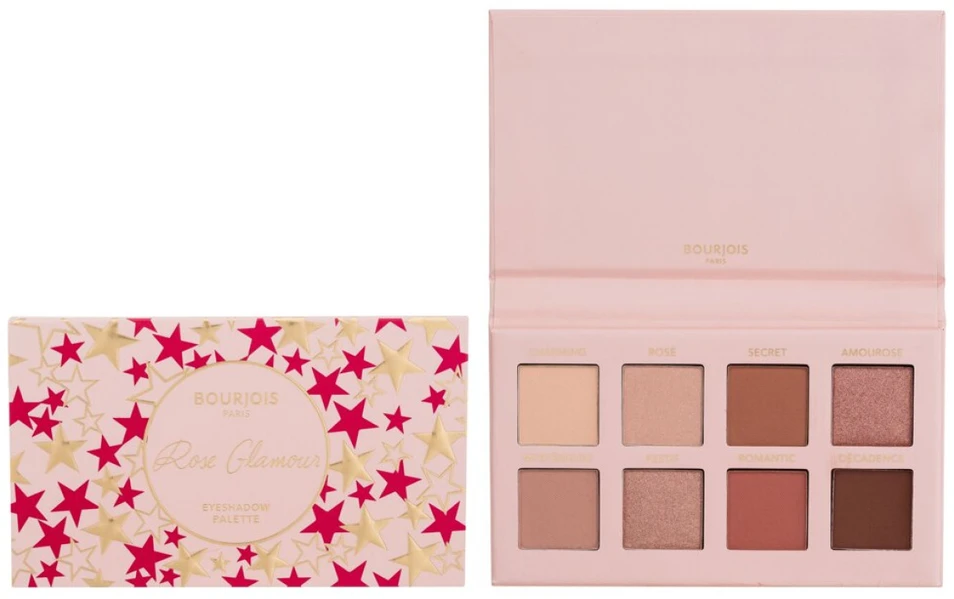 BOURJOIS Paris Rose Glamour Eyeshadow Palette Akių šešėliai