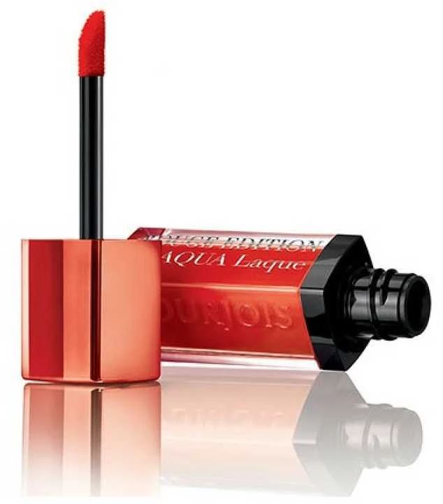 Bourjois Rouge Edition Aqua Laque skysti lūpų dažai 06 Feeling Reddy 7.7 ml
