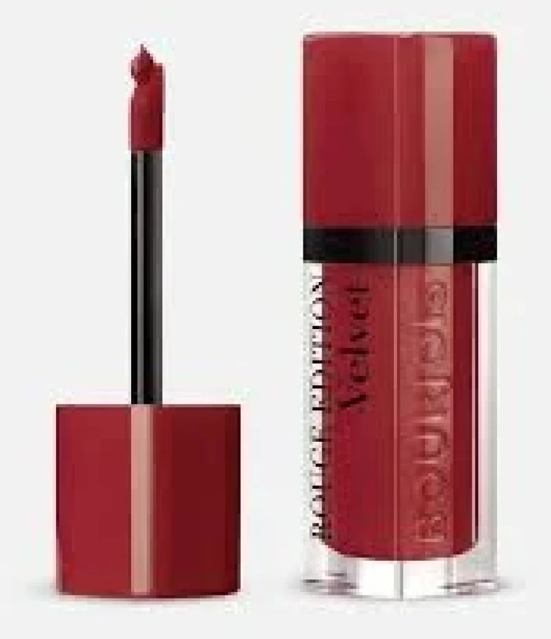 Bourjois Paris Rouge Edition Velvet Skysti lūpų dažai, 7,7 ml, spalva - 01 Personne ne rouge!