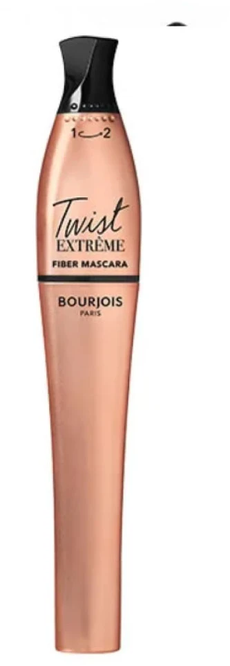 Bourjois Twist Extrême Fiber Blakstienų tušas Juodas Blakstienų tušas 8ml