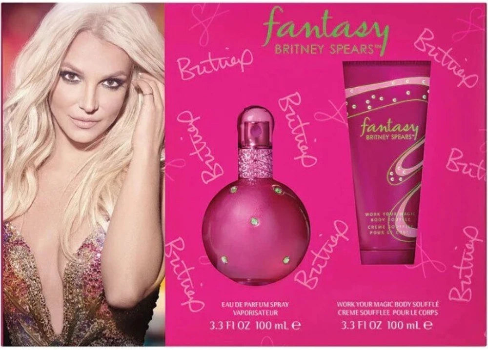 Britney Spears Fantasy EDP parfumuotas vanduo moterims, 100 ml + sprchový gel, 100 ml