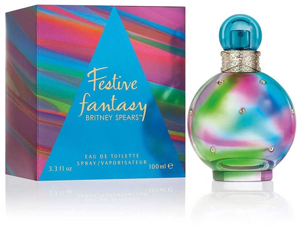 Britney Spears Festive Fantasy EDT tualetinis vanduo moterims, 100 ml