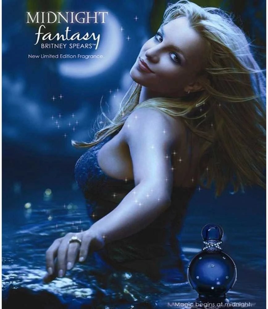 Kvepalai moterims Britney Spears Fantasy Midnight EDP, 30 ml