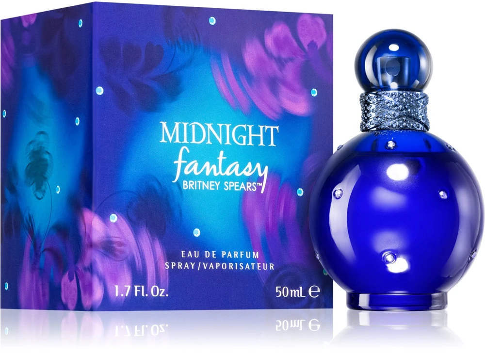 Kvepalai moterims Britney Spears Fantasy Midnight EDP, 50 ml