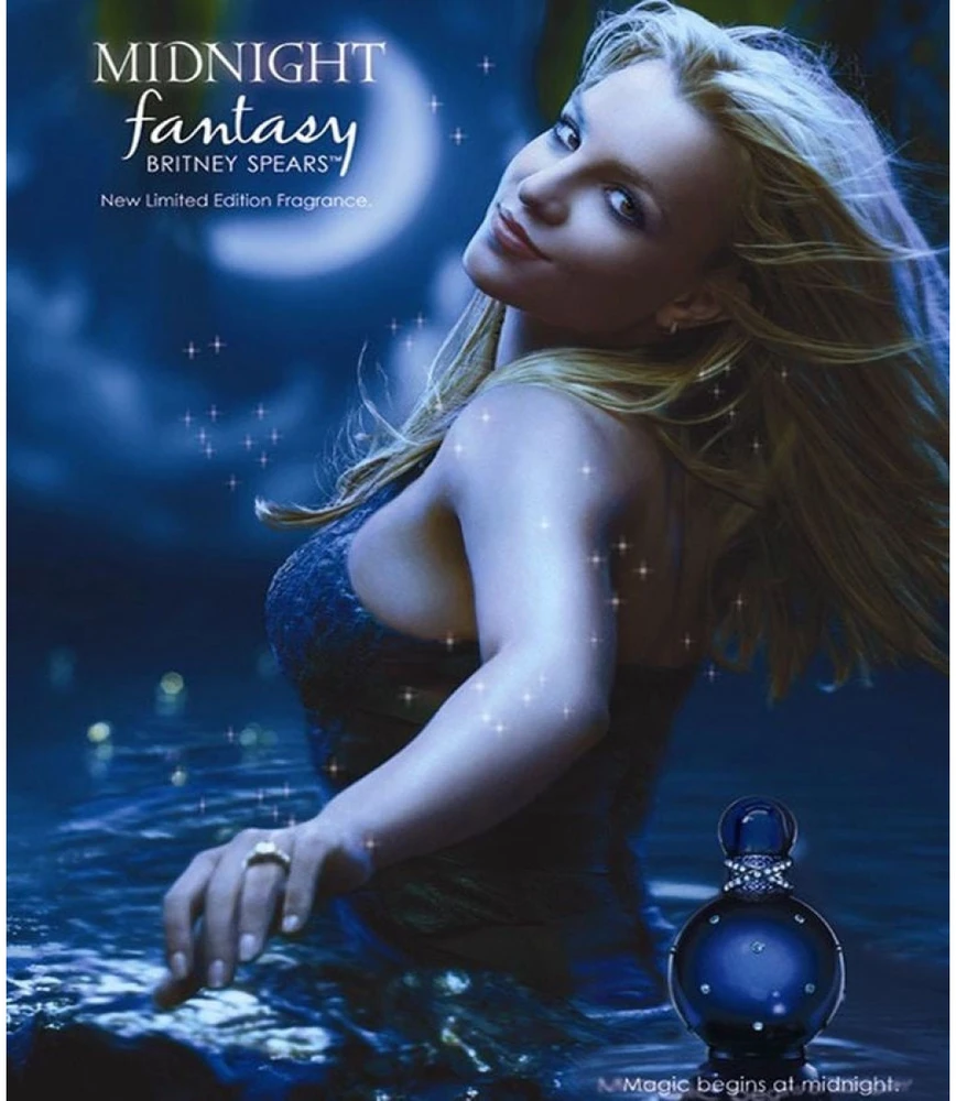 Kvepalai moterims Britney Spears Fantasy Midnight EDP, 100 ml