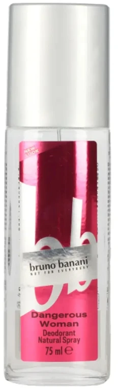Bruno Banani Dangerous Woman Natural Dezodorantas Purškiklis For Women, 75 ml