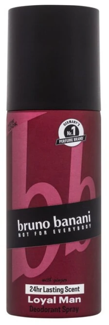 Bruno Banani Loyal Man With Ginger Dezodorantas vyrams, 150 ml