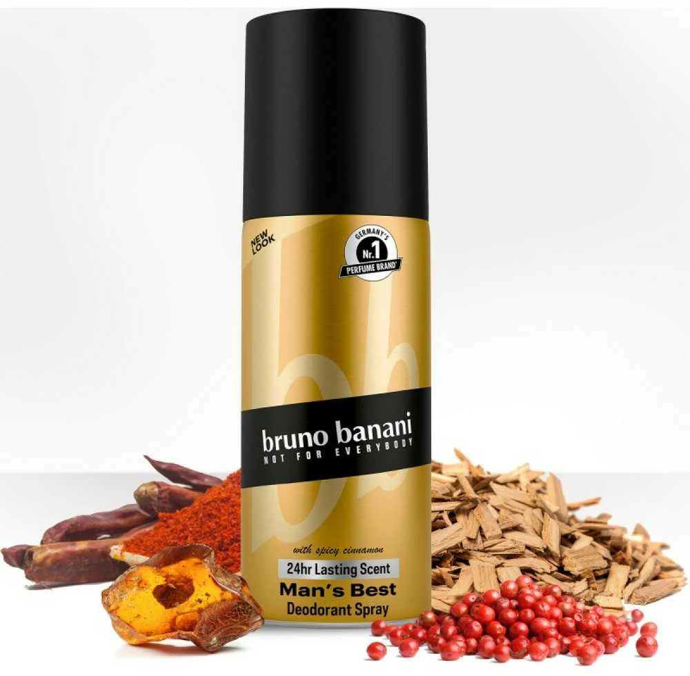 Bruno Banani Man´s Best Dezodorantas purškiamas dezodorantas vyrams, 150 ml