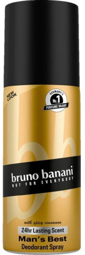 Bruno Banani Man´s Best Dezodorantas purškiamas dezodorantas vyrams, 150 ml