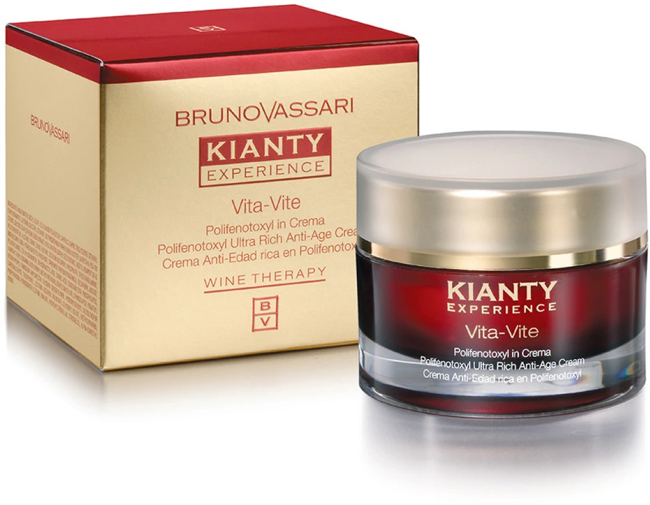 Bruno Vassari Kianty Experience Active Ingredients Anti-Ageing Morning & Evening Kreminis For Face, 50 ml
