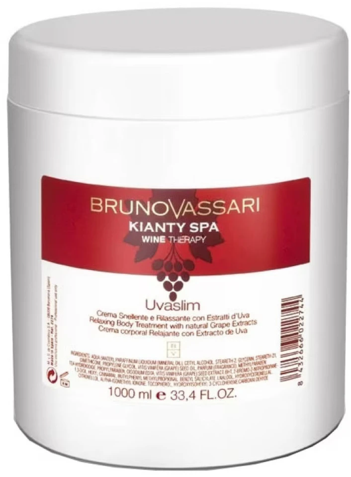 Bruno Vassari Kianty SPA Grape Anti-Oxidant Body Kreminis, 1000 ml