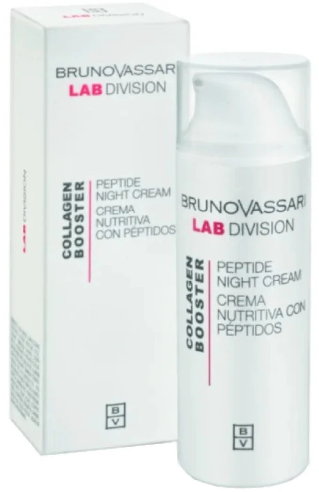 Bruno Vassari Lab Division Peptides Anti-Ageing Night Kreminis For Face, 50 ml
