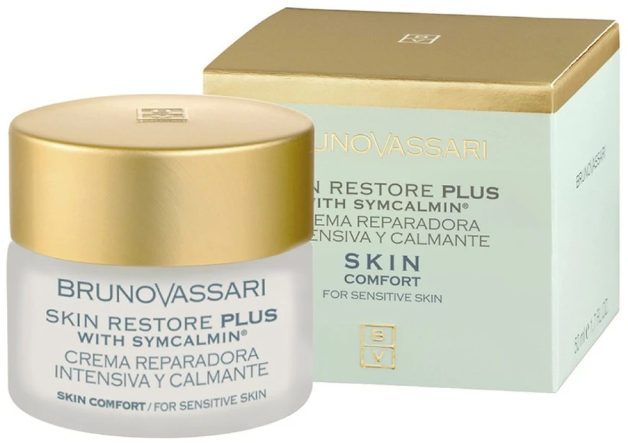 Bruno Vassari Skin Comfort Vitamin E Ultra-Repairing Day & Night Kreminis For Face, 50 ml