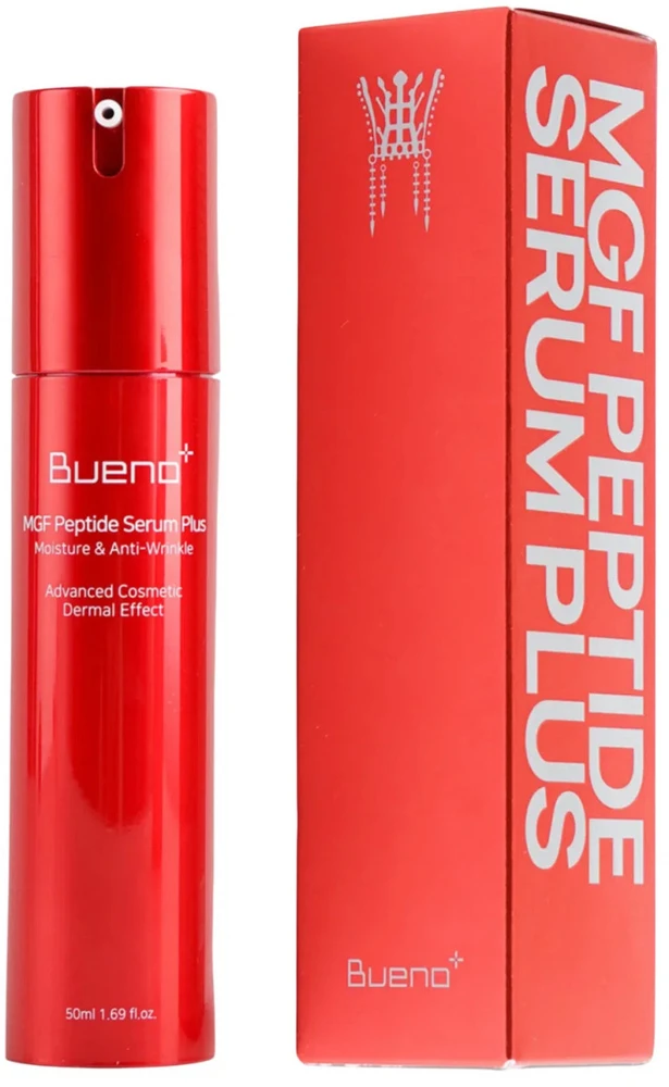 Bueno MGF Peptide Hydrating & maitininantis Day & Night Serum Face, 50 ml