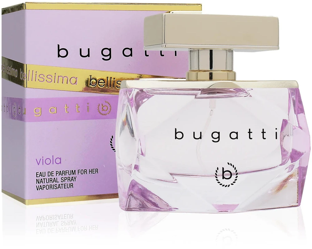 Bugatti Bellissima Viola EDP parfumuotas vanduo moterims, 60 ml