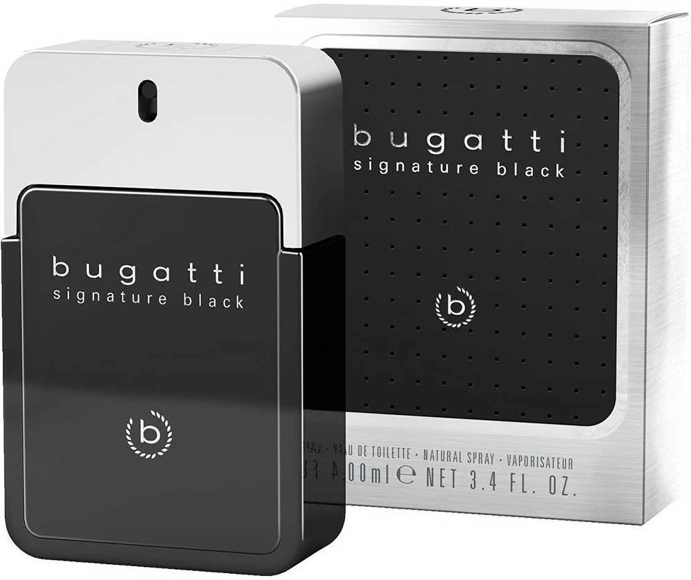 BUGATTI SIGNATURE Juodas tualetinis vanduo, 100 ml