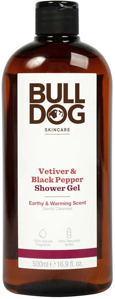 Bulldog Dušo želė Vetiver and Juodas pepper (Dušo želė), 500 ml