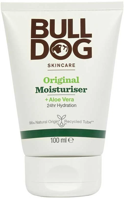 „Bulldog“ drėkinamasis kremas vyrams normaliai odai. Originalus drėkinamasis kremas, 100 ml.