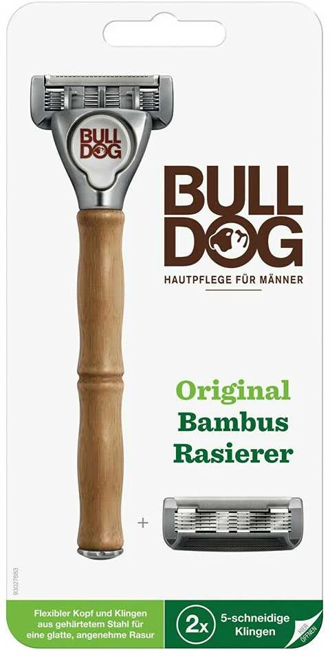 Bulldog Originalus bambuko skustuvas + 2 atsarginės galvutės