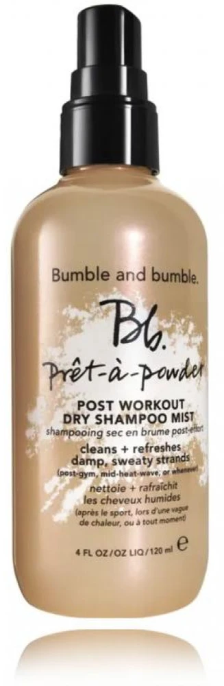 Bumble and Bumble Bb. Prêt-à-Powder Post Workout Sausas šampūnas Mist dulksnos pavidalo sausas šampūnas prakaituotiems plaukams, 45 ml