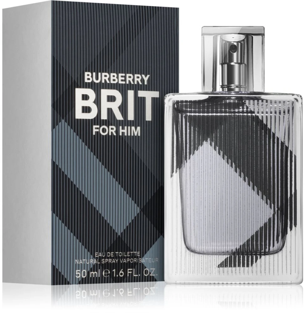Burberry Brit for Him EDT tualetinis vanduo vyrams, 50 ml