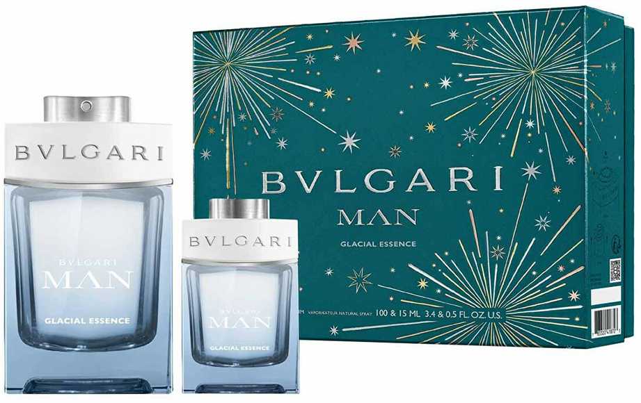 Bvlgari Man Glacial Essence EDP parfumuotas vanduo vyrams ​​, 100 ml + EDP, 15 ml