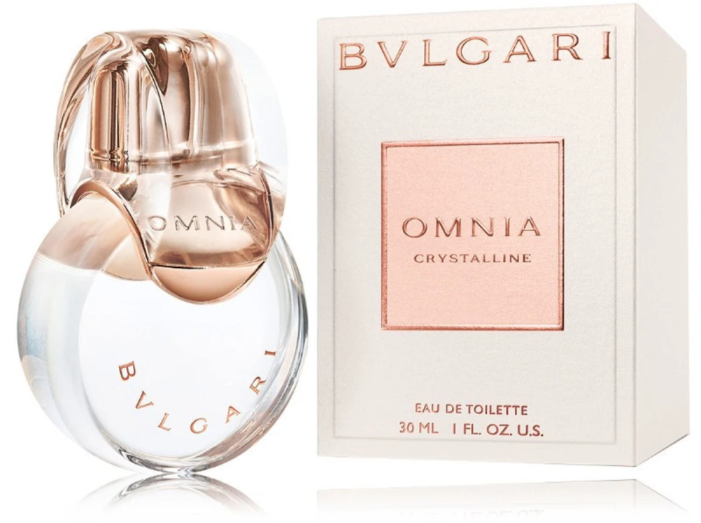 Dėklas Bvlgari Omnia Crystalline EDT tualetinis vanduo moterims, 30 ml
