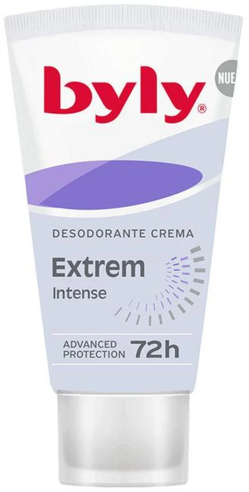 Byly Extrem Intense Desodorante kremas nuo prakaito, 50 ml