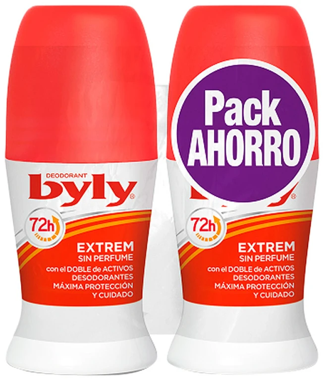 Byly Extrem Roll On dezodorantas 2x50ml