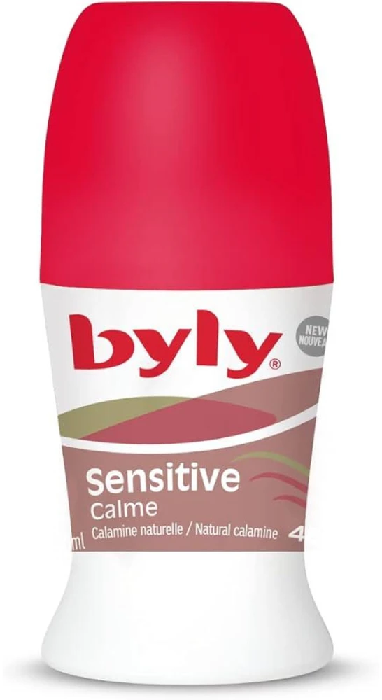 Byly Sensitive Calma Desodorante Roll-On rutulinis dezodorantas, 50 ml