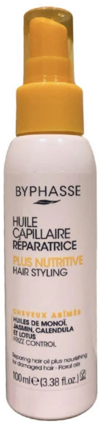 Byphasse pažeistų plaukų aliejus, atkuriamasis, 100 ml