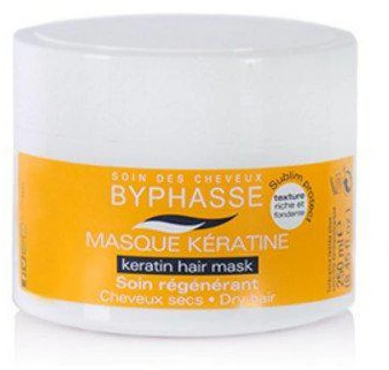Byphasse Sublim Protect Keratin Kaukė sausiems plaukams 250ml
