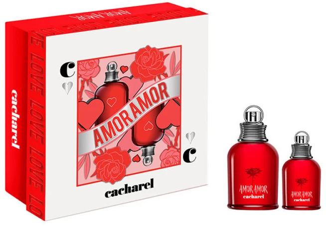 Kvepalų rinkinys moterims Cacharel Amor Amor EDT 100 ml + EDT 30 ml