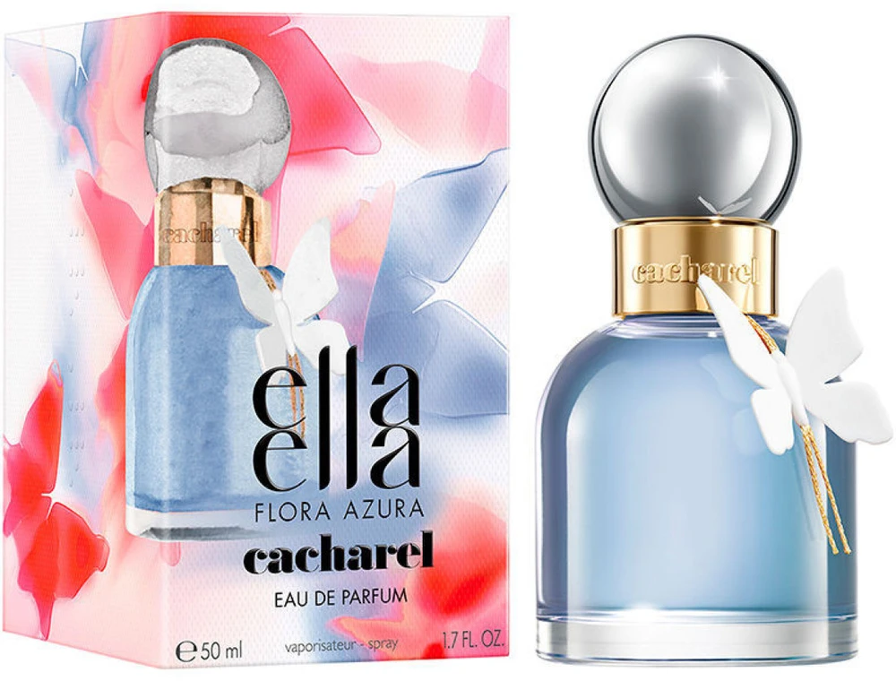 Cacharel Ella Ella Flora Azura EDP parfumuotas vanduo moterims, 50 ml