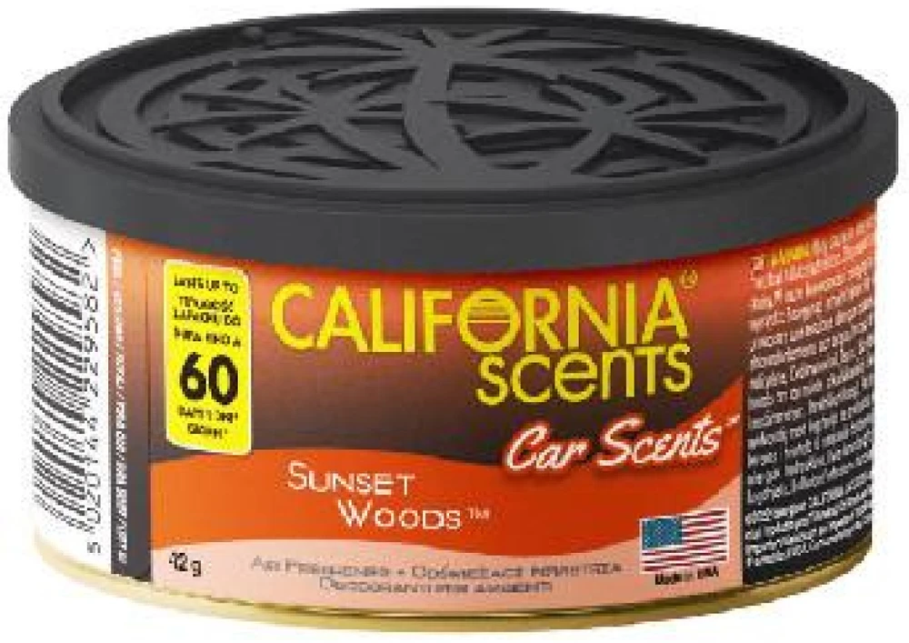 California Scents Car Scents Sunset Woods vůně do auta, 42 g