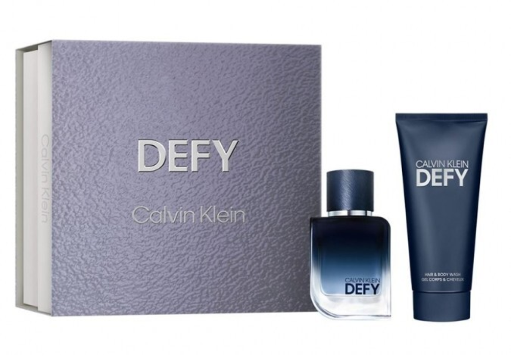 Calvin Klein CK Defy EDP parfumuotas vanduo vyrams, 50 ml + sprchový gel, 100 ml
