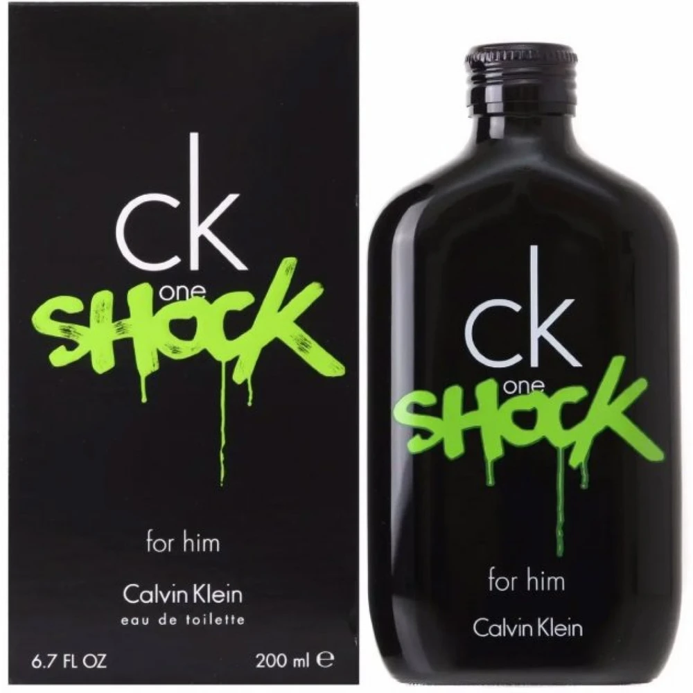 Kvepalai vyrams Calvin Klein CK One Shock for Him EDT, 200 ml
