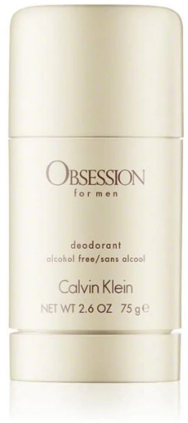 Calvin Klein Obsession Men Dezodorantas Stick pieštukinis dezodorantas vyrams, 75 g